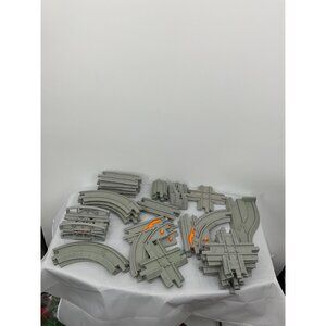 Fisher Price GeoTrax Train Road Track Pieces Assorted Curves Straights Crossings